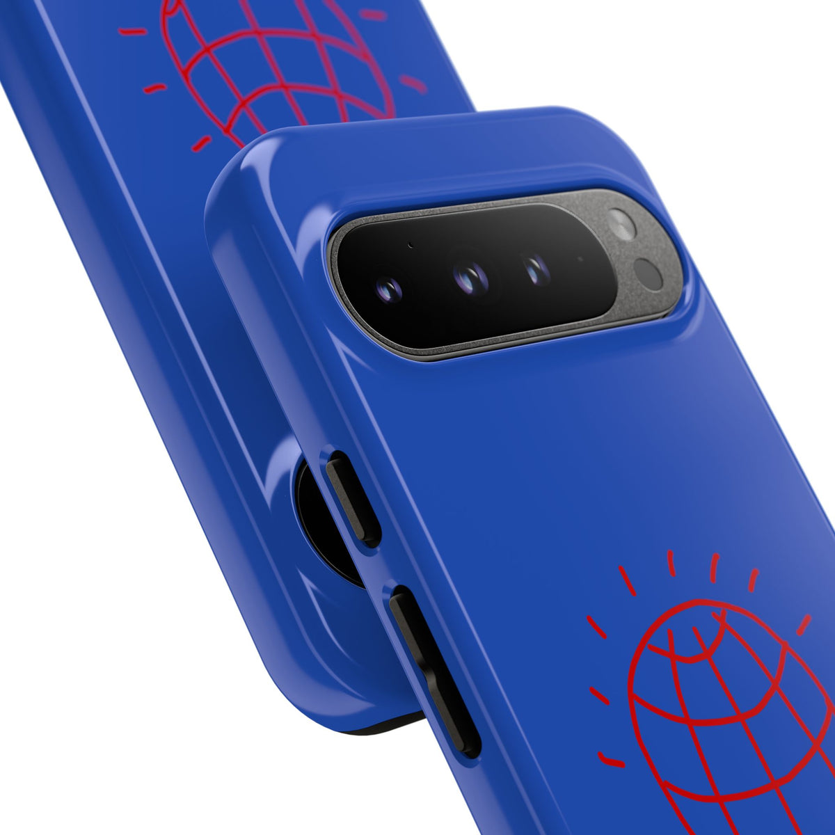 DISCO BALL Tough Phone Case BLUE