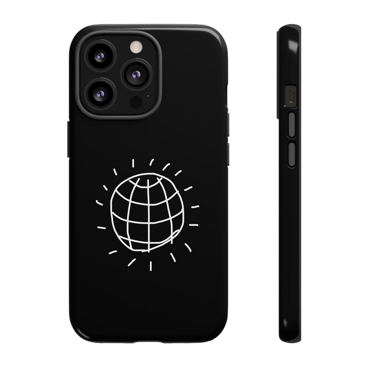 DISCO BALL Phone Case Tough BLACK