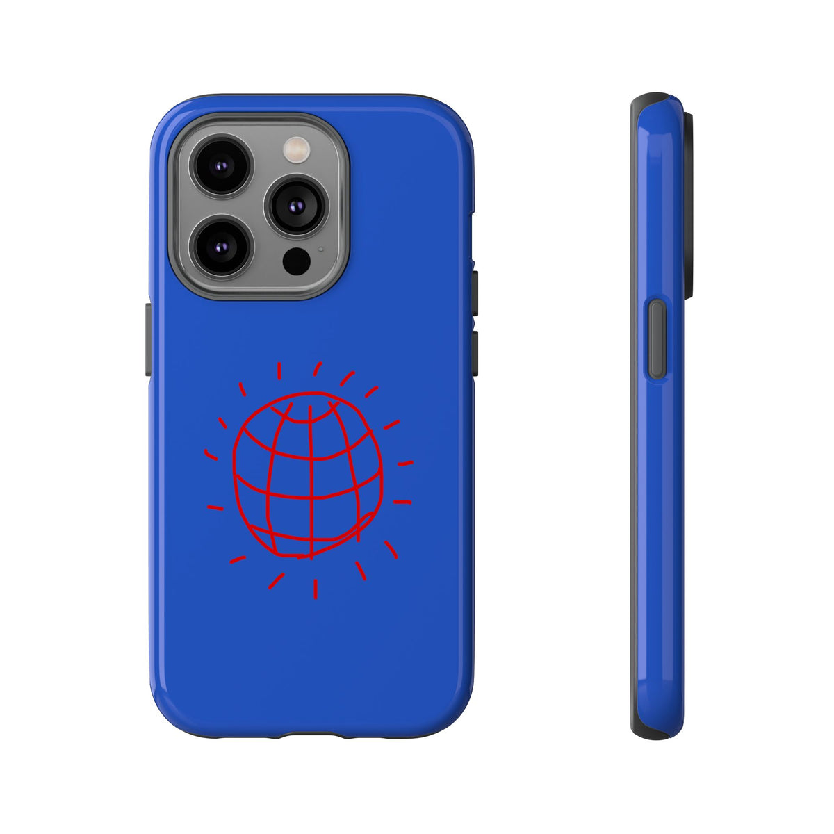 DISCO BALL Tough Phone Case BLUE