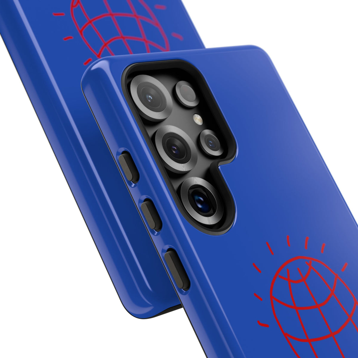 DISCO BALL Tough Phone Case BLUE