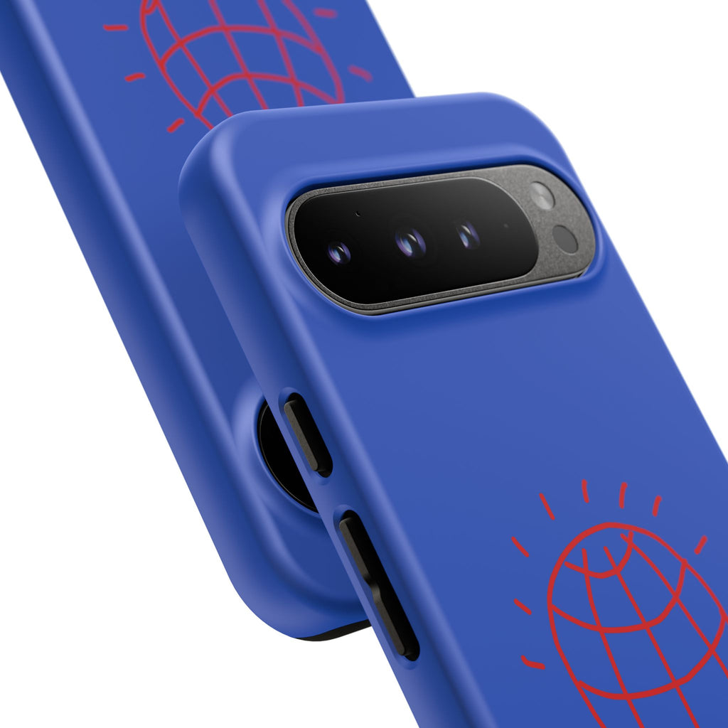 DISCO BALL Tough Phone Case BLUE