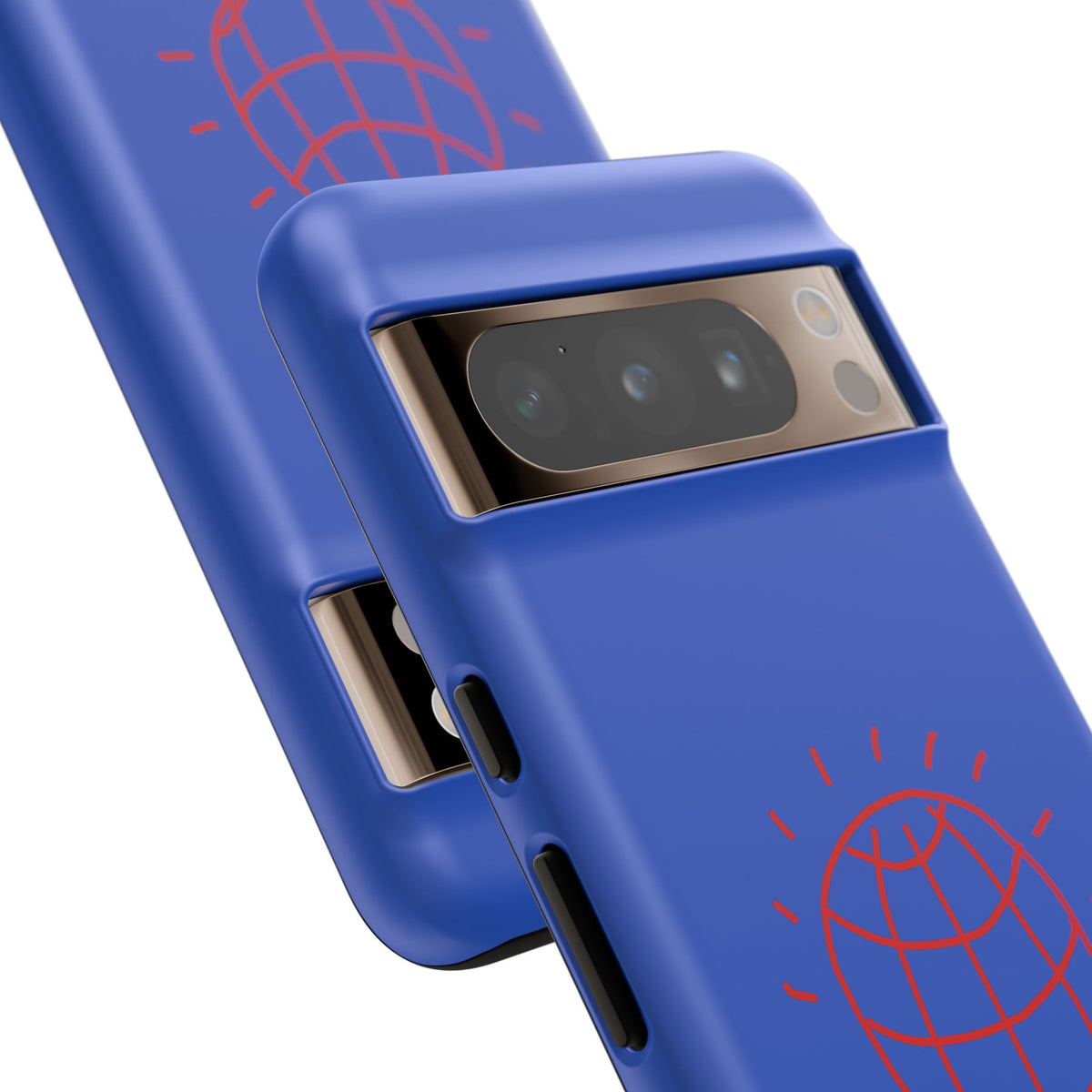 DISCO BALL Tough Phone Case BLUE