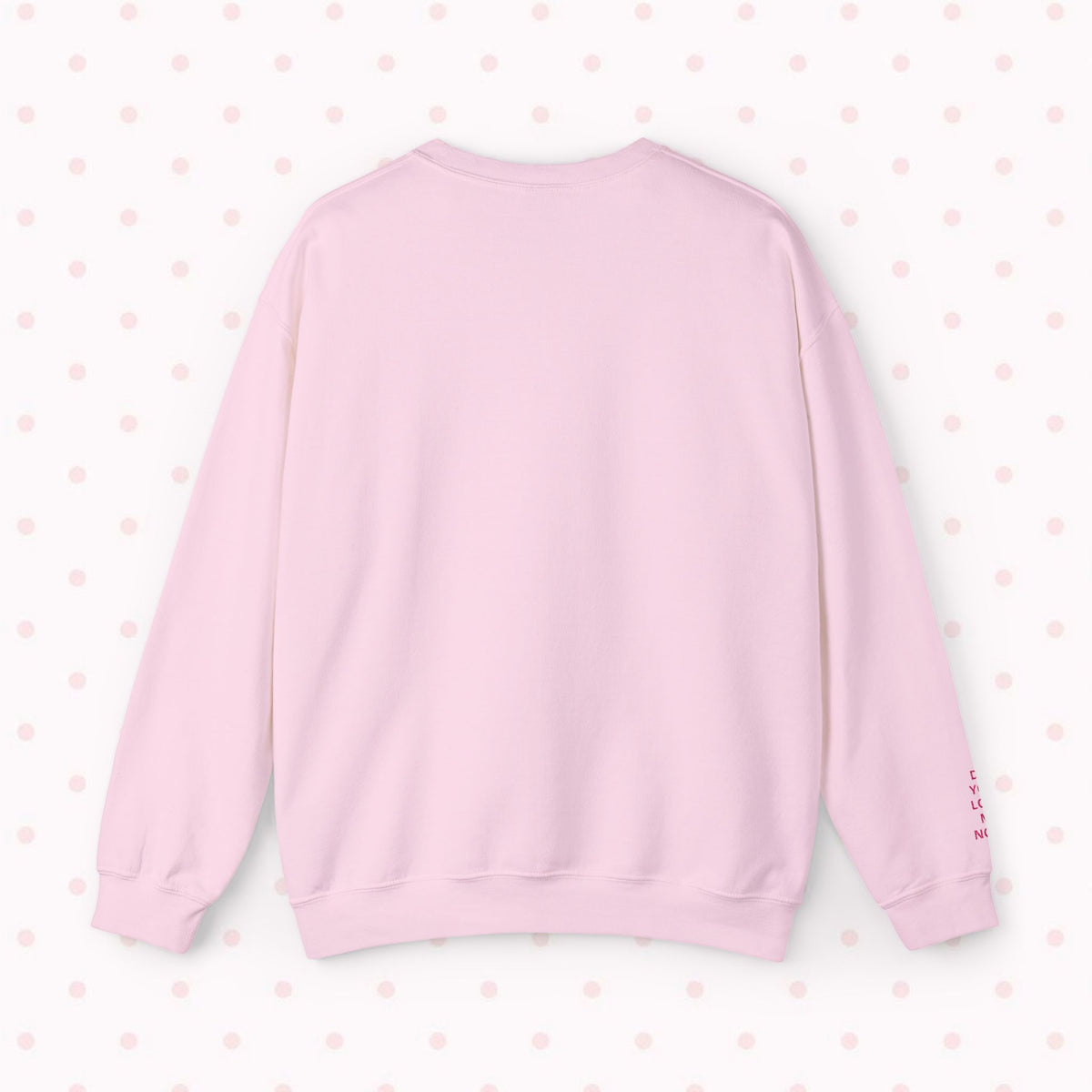 DISCO Heavy Blend™ Pink/Blue Embroidered Crewneck