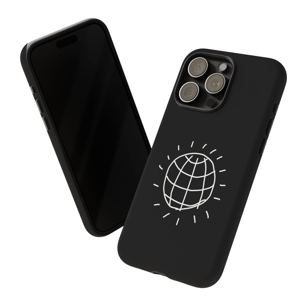 DISCO BALL Phone Case Tough BLACK
