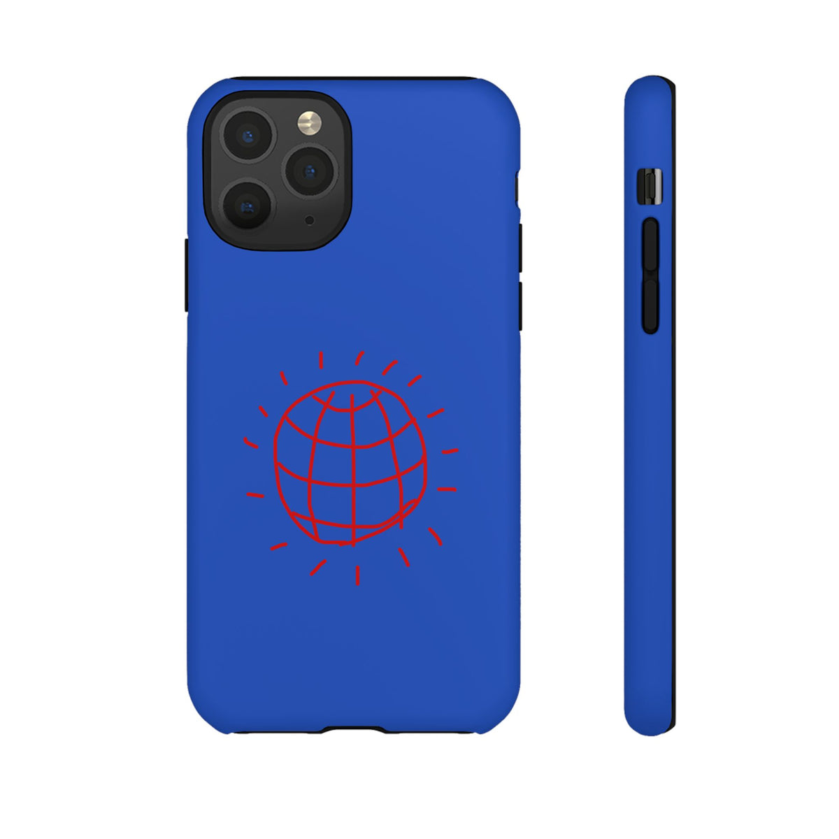 DISCO BALL Tough Phone Case BLUE