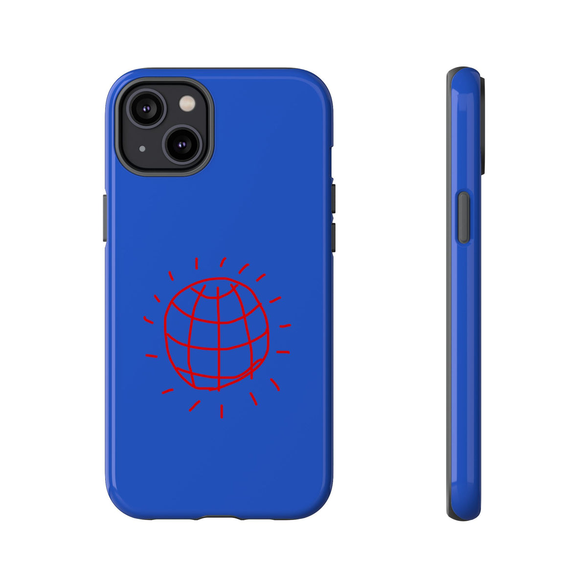 DISCO BALL Tough Phone Case BLUE