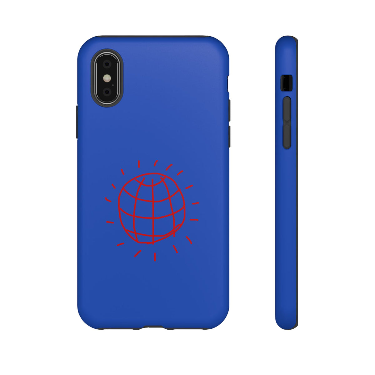DISCO BALL Tough Phone Case BLUE
