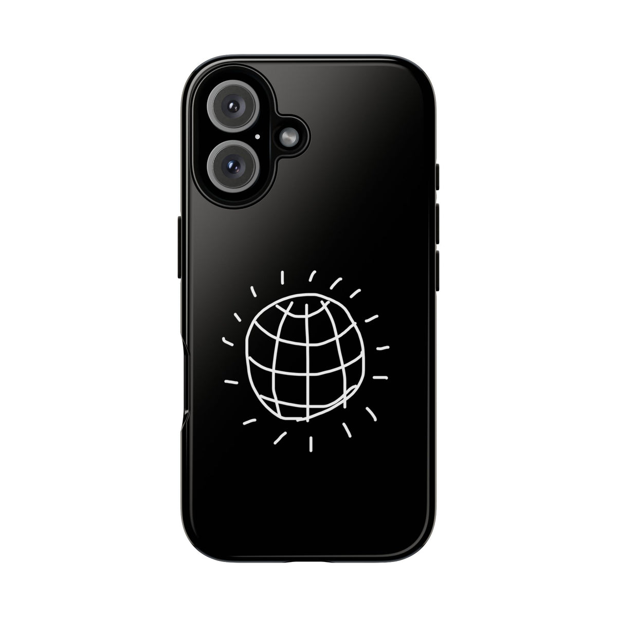 DISCO BALL Phone Case Tough BLACK