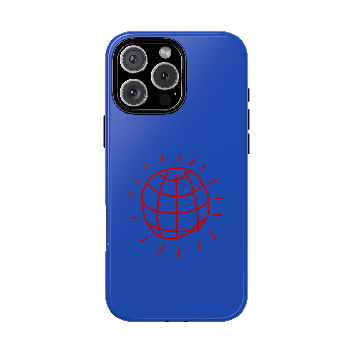 DISCO BALL Tough Phone Case BLUE