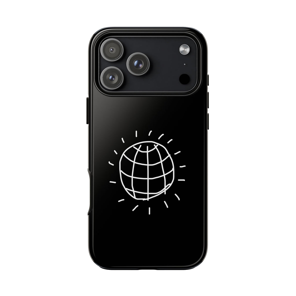 DISCO BALL Phone Case Tough BLACK