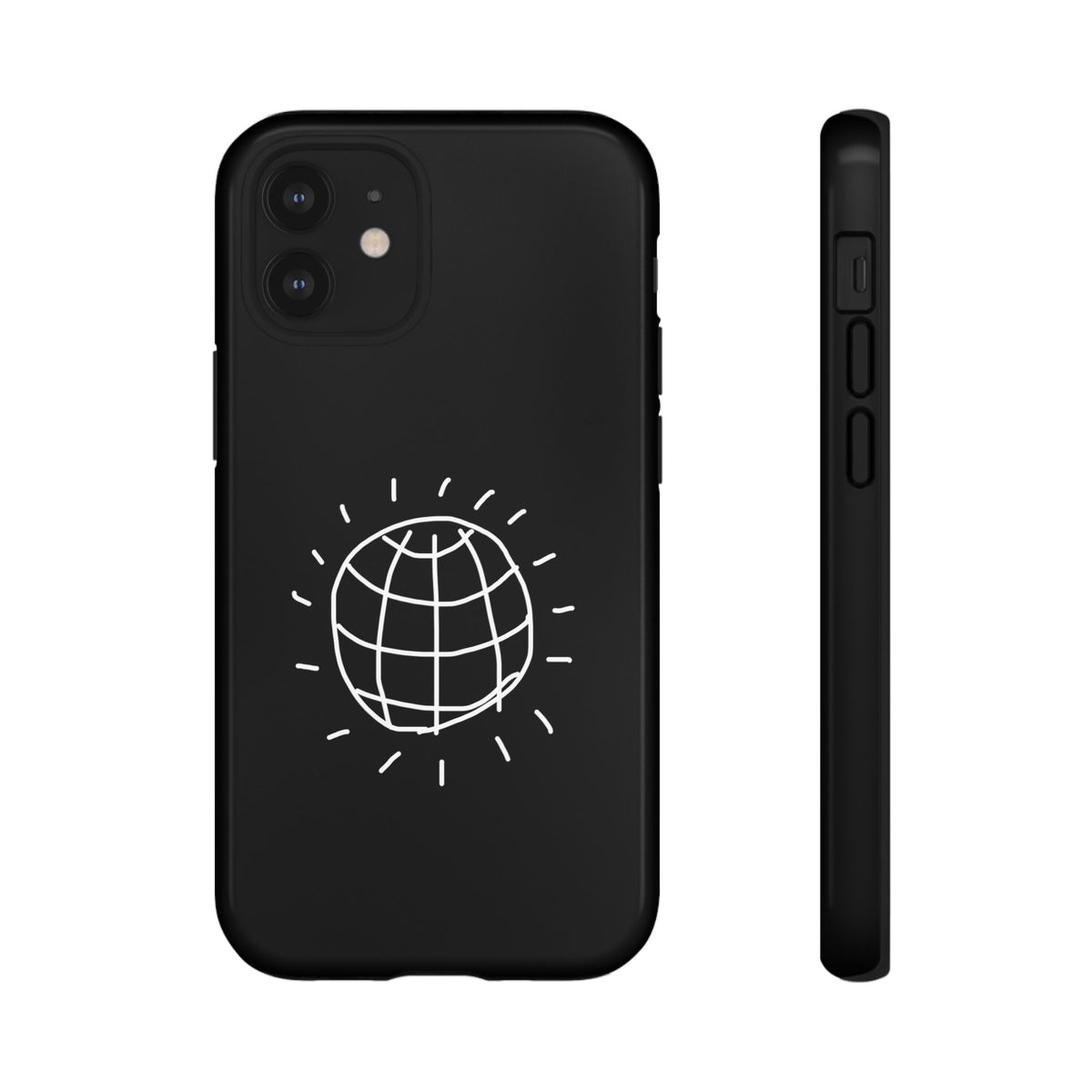 DISCO BALL Phone Case Tough BLACK