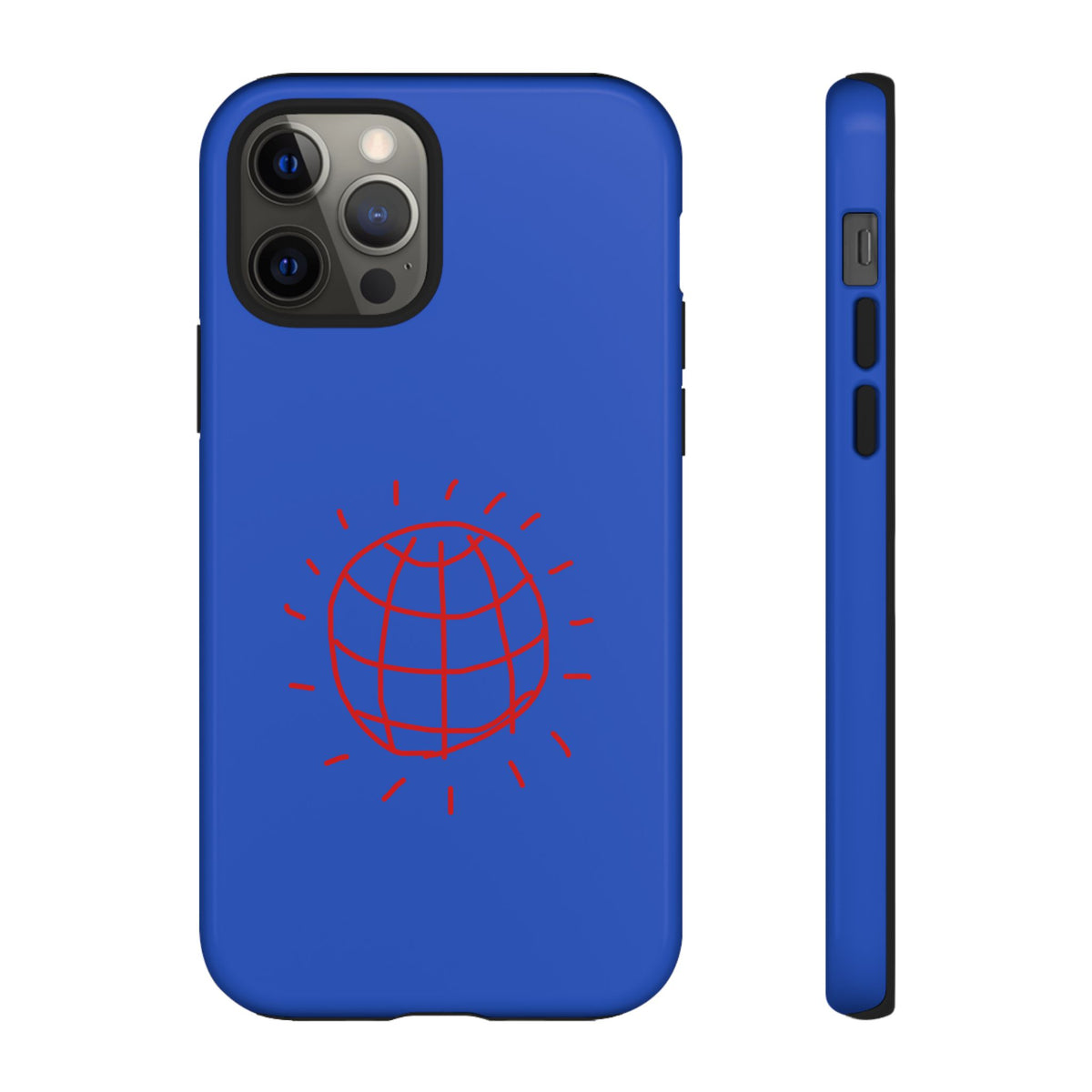 DISCO BALL Tough Phone Case BLUE