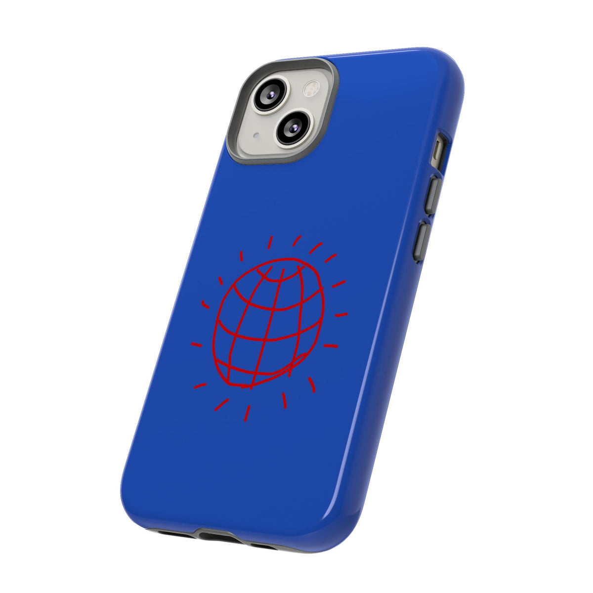 DISCO BALL Tough Phone Case BLUE