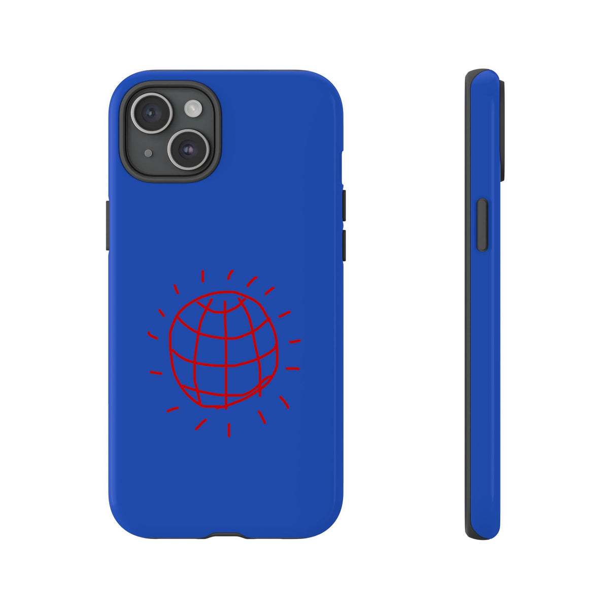 DISCO BALL Tough Phone Case BLUE