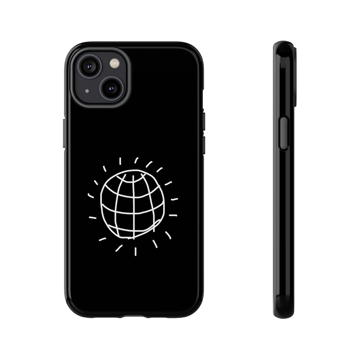 DISCO BALL Phone Case Tough BLACK