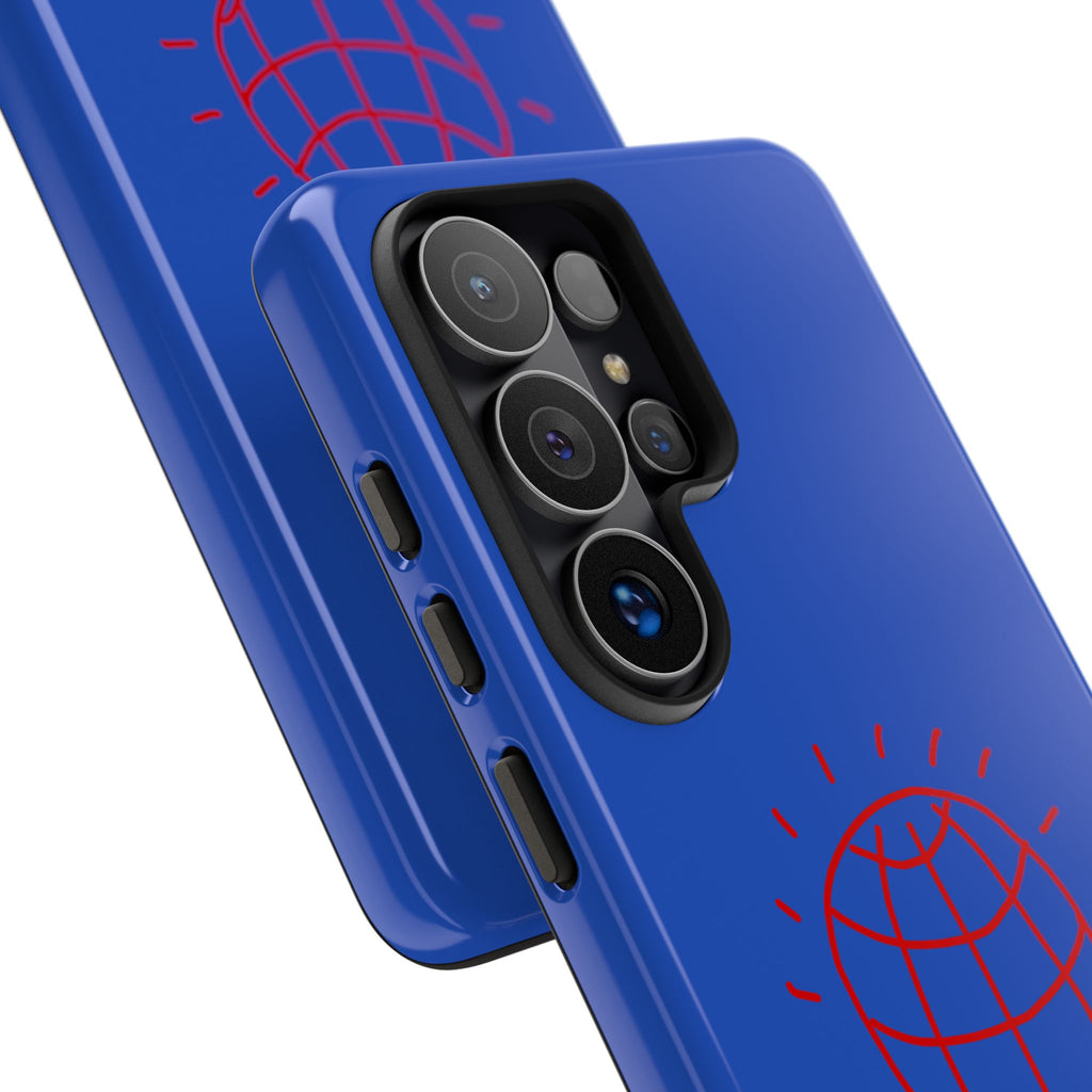 DISCO BALL Tough Phone Case BLUE