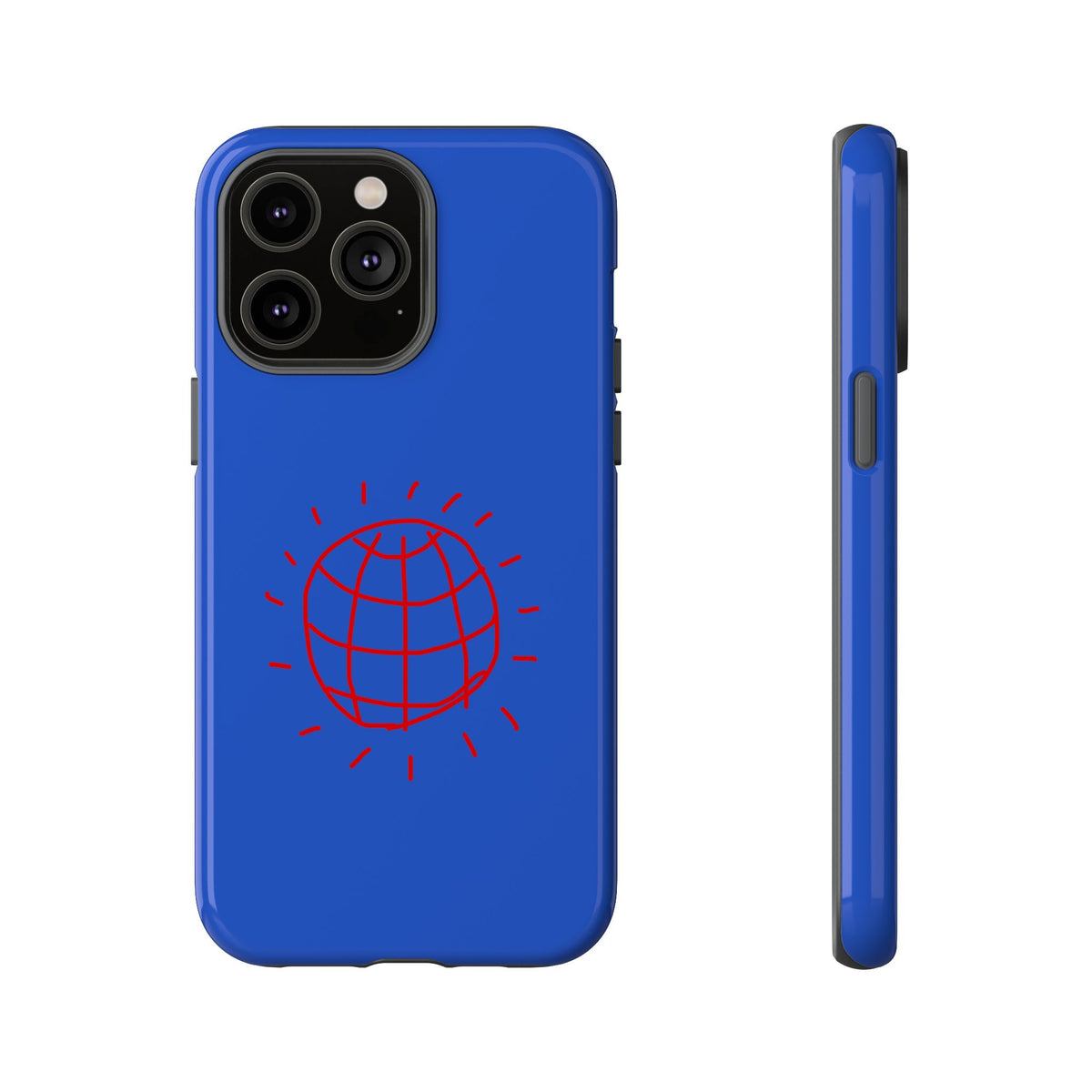 DISCO BALL Tough Phone Case BLUE