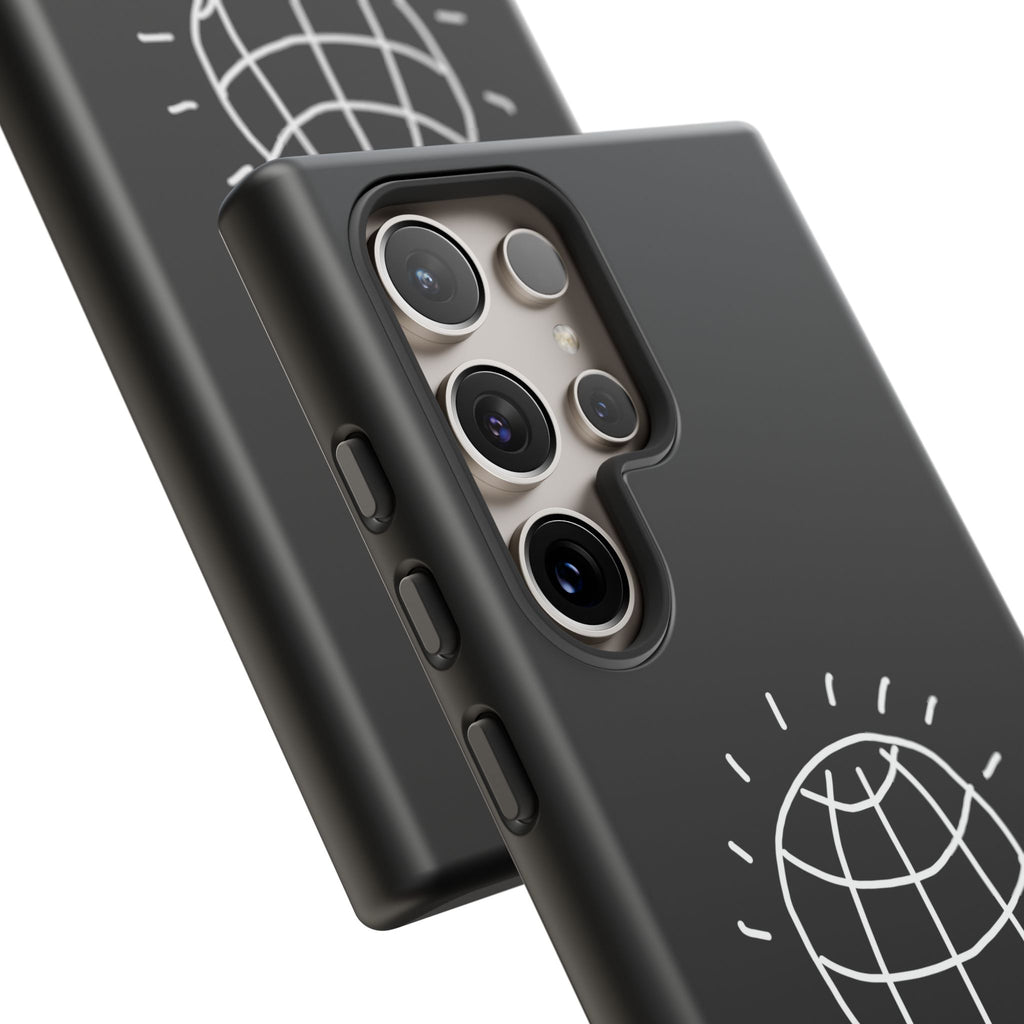 DISCO BALL Phone Case Tough BLACK