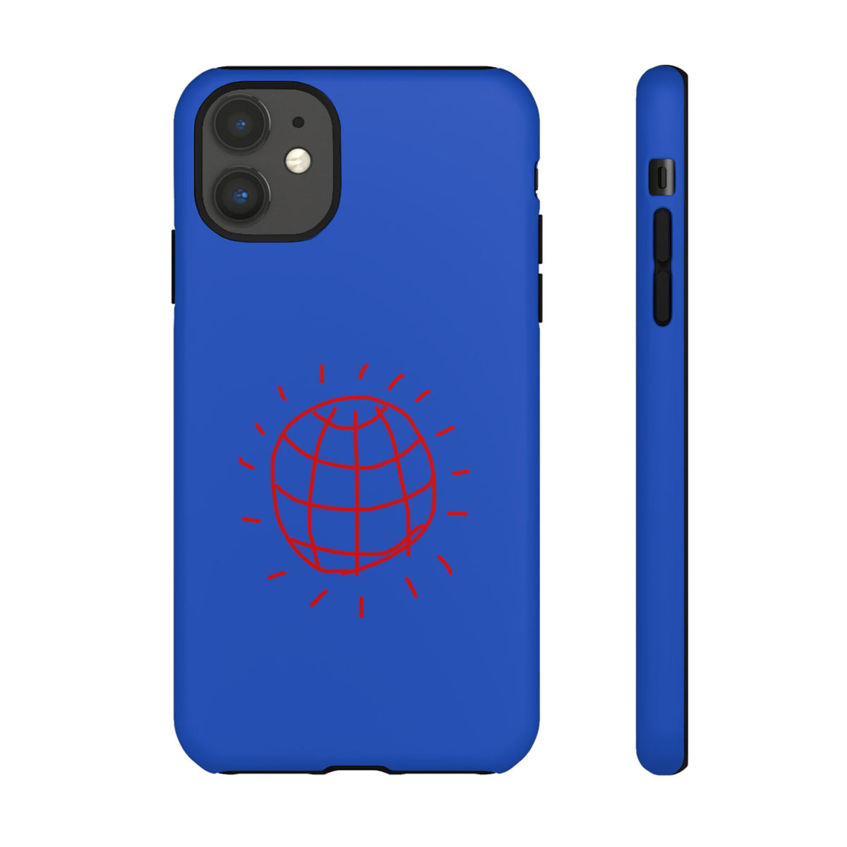 DISCO BALL Tough Phone Case BLUE