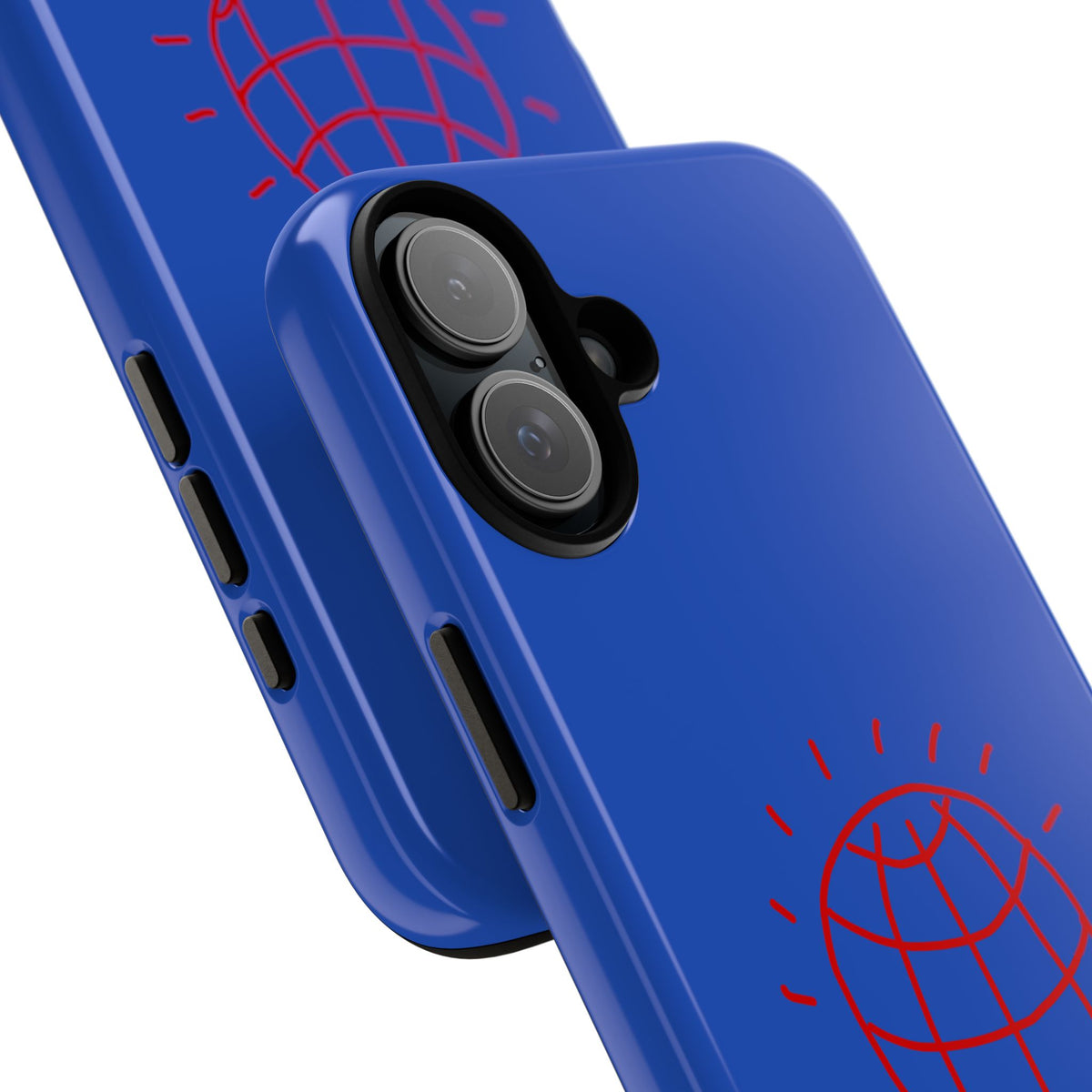 DISCO BALL Tough Phone Case BLUE