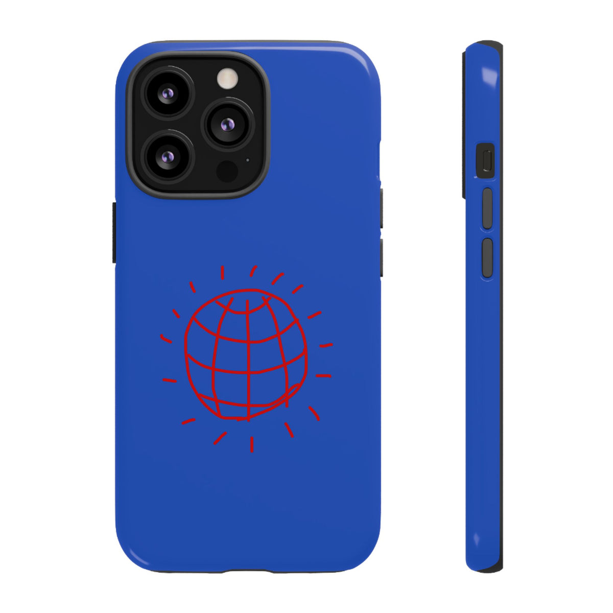 DISCO BALL Tough Phone Case BLUE