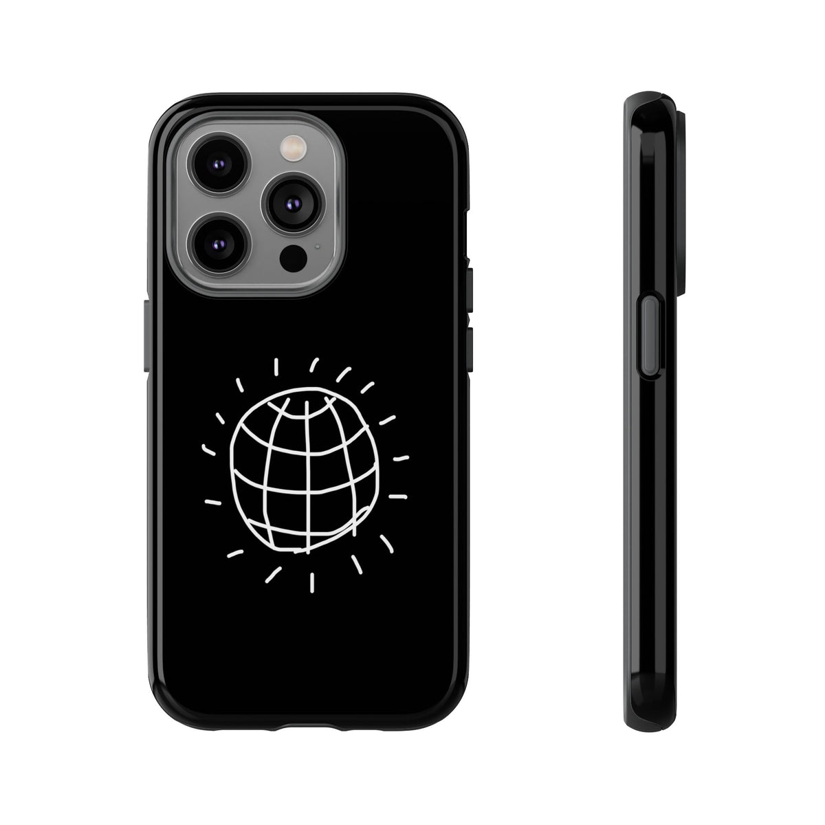 DISCO BALL Phone Case Tough BLACK