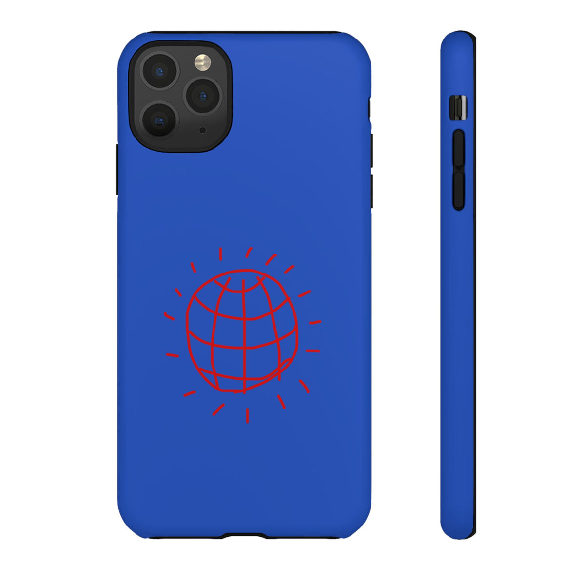 DISCO BALL Tough Phone Case BLUE