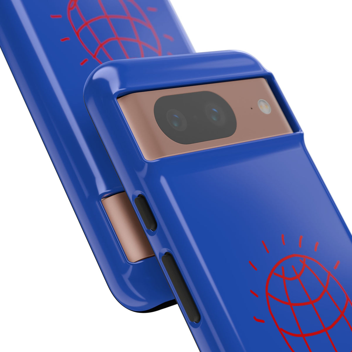 DISCO BALL Tough Phone Case BLUE