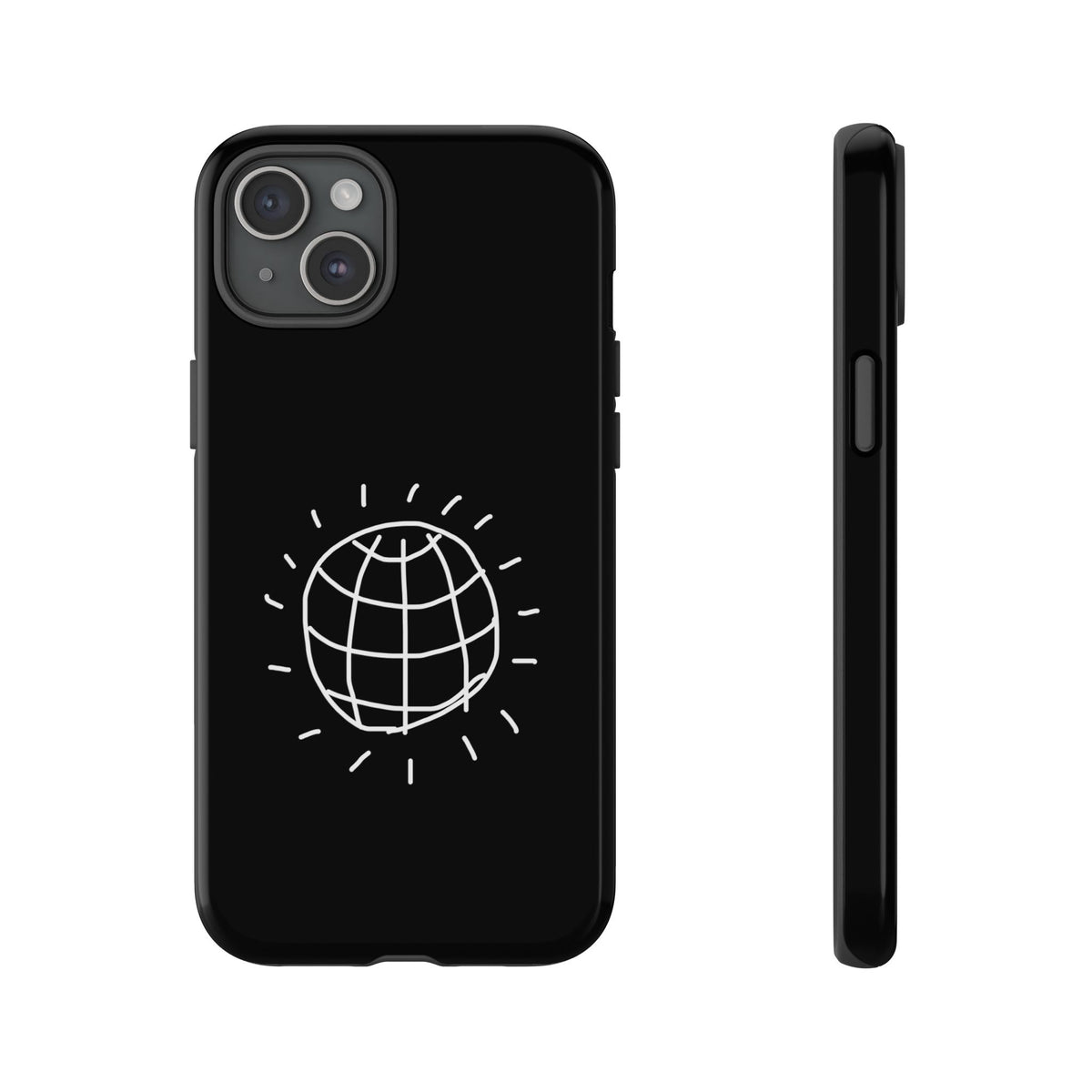 DISCO BALL Phone Case Tough BLACK