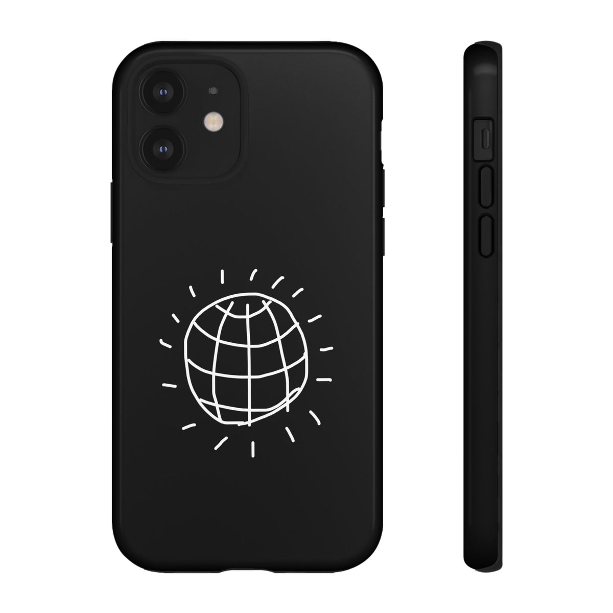 DISCO BALL Phone Case Tough BLACK