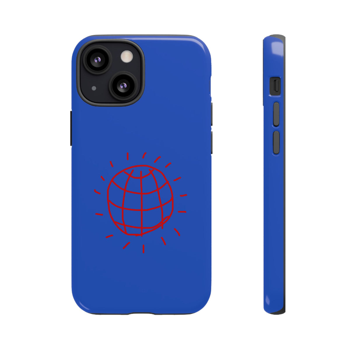 DISCO BALL Tough Phone Case BLUE