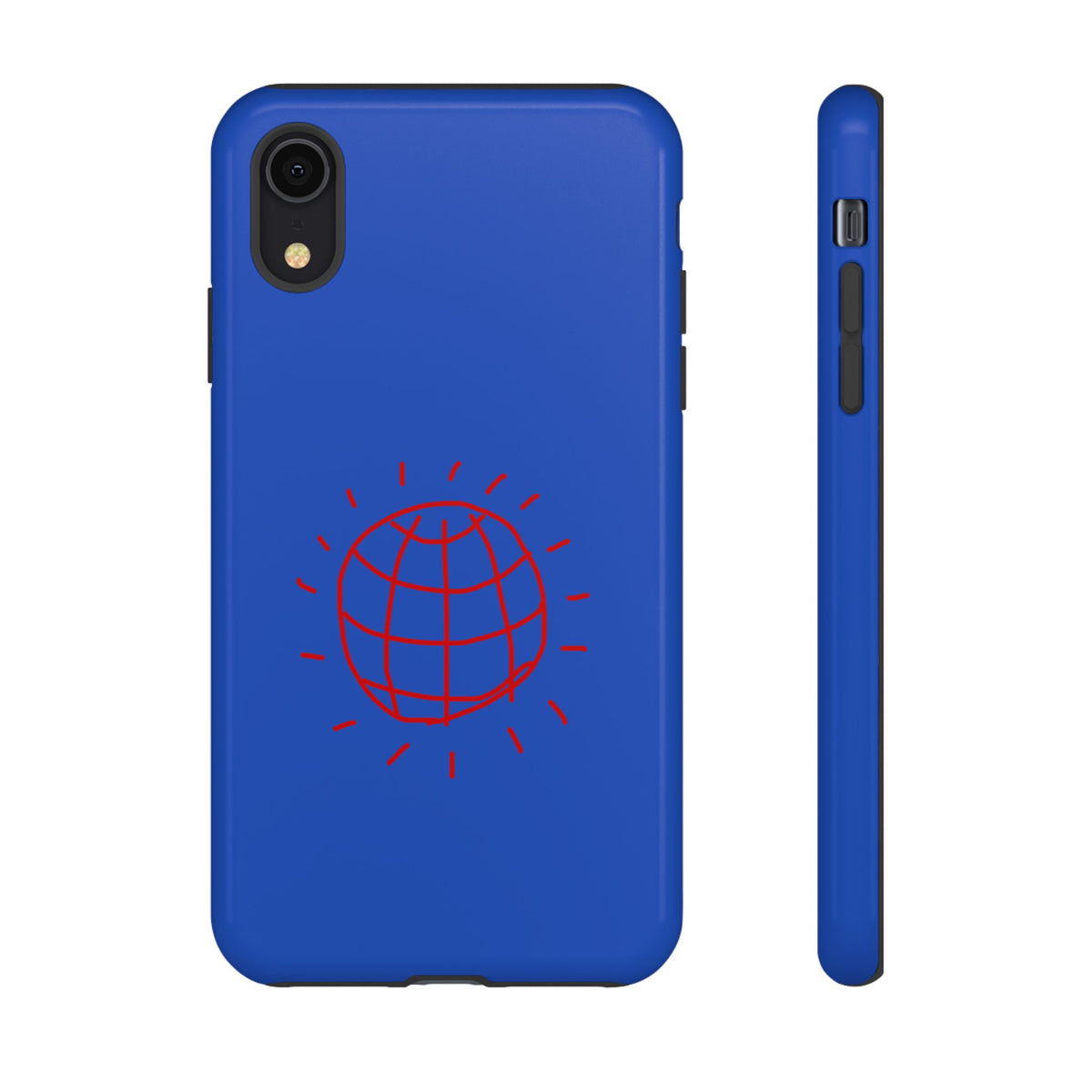 DISCO BALL Tough Phone Case BLUE