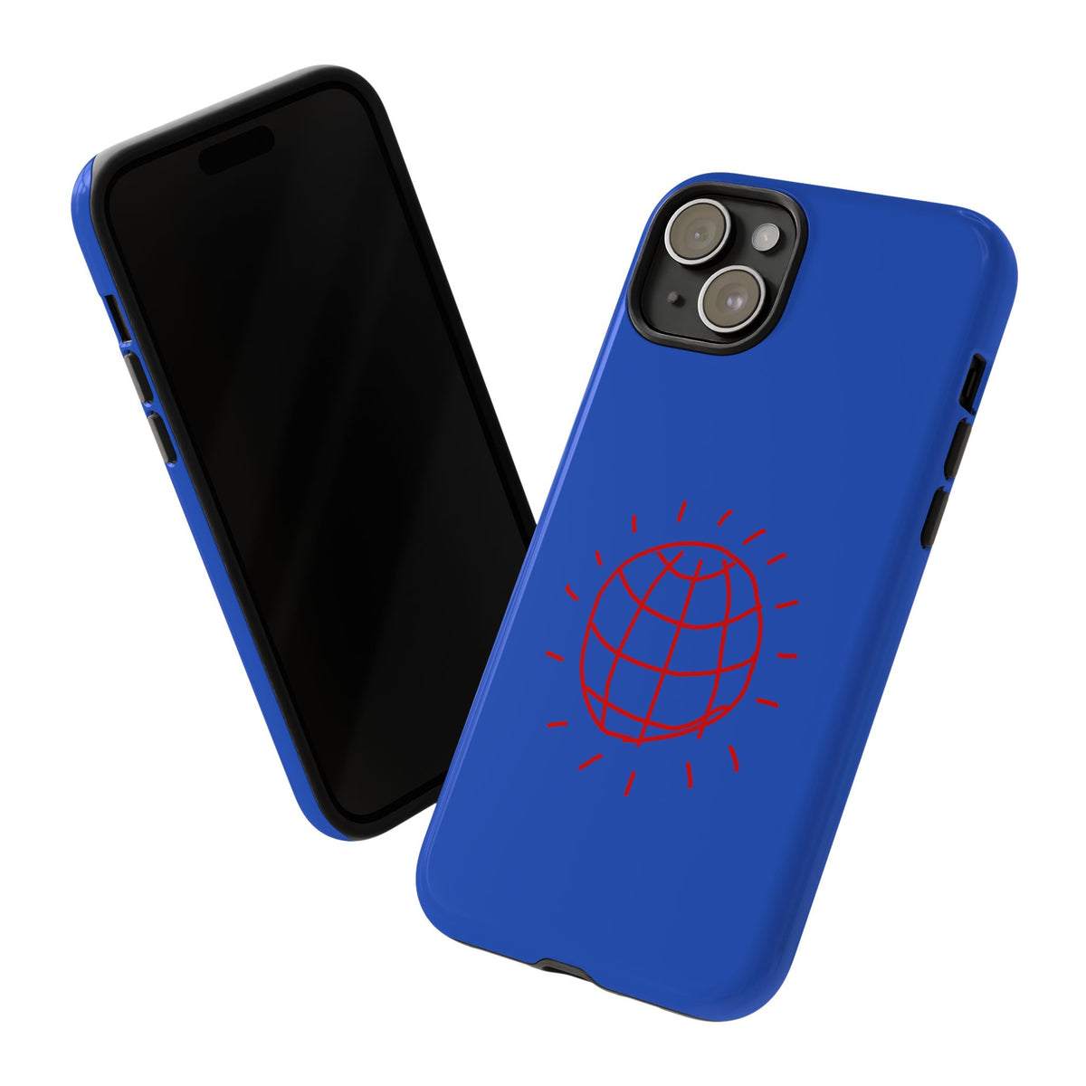 DISCO BALL Tough Phone Case BLUE
