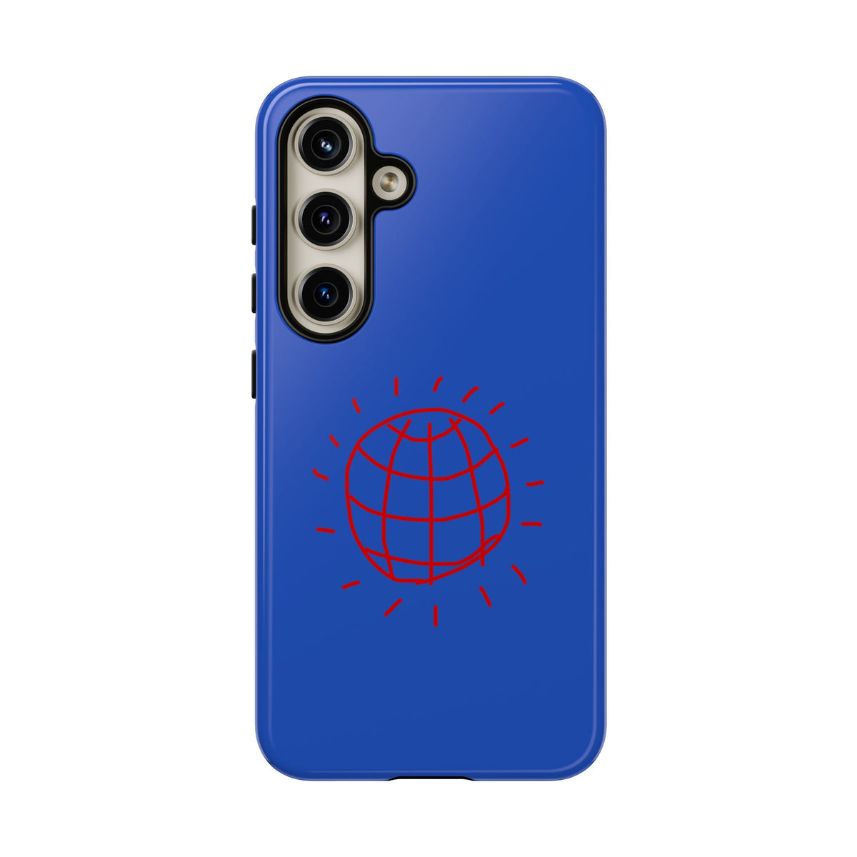 DISCO BALL Tough Phone Case BLUE