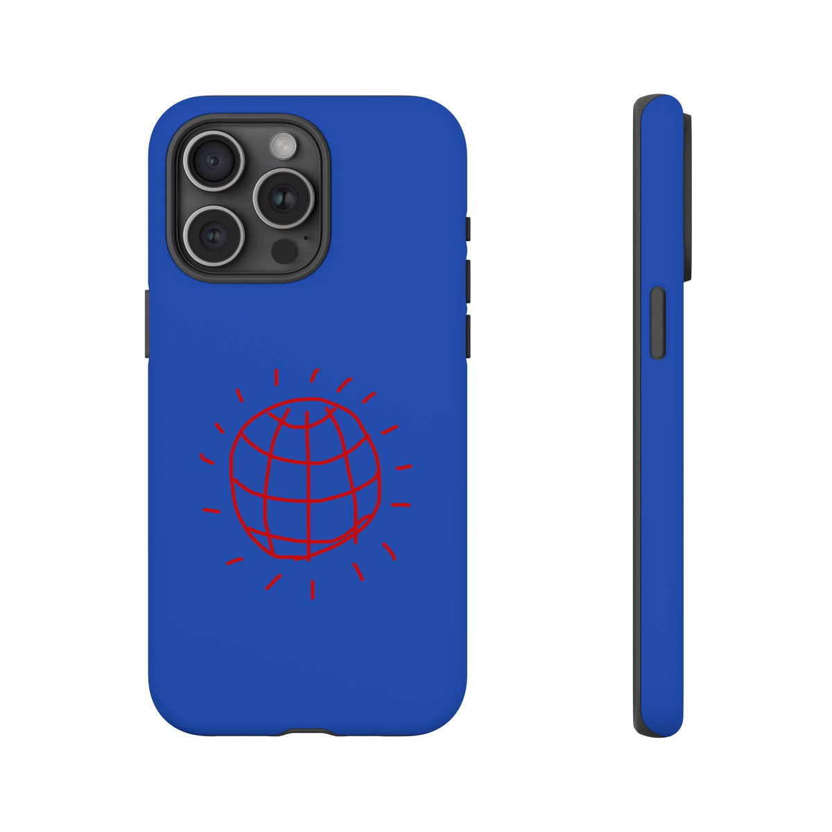 DISCO BALL Tough Phone Case BLUE