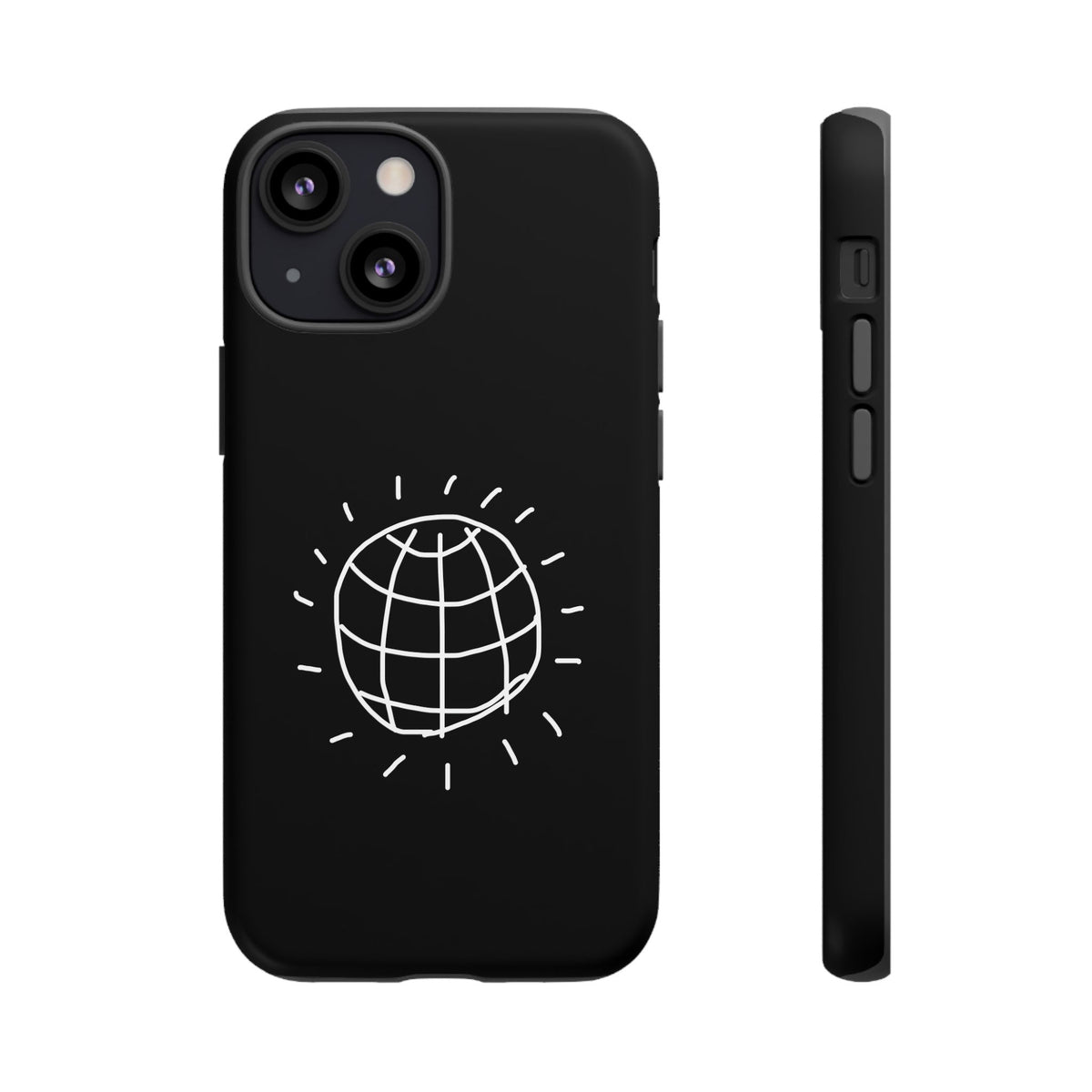 DISCO BALL Phone Case Tough BLACK
