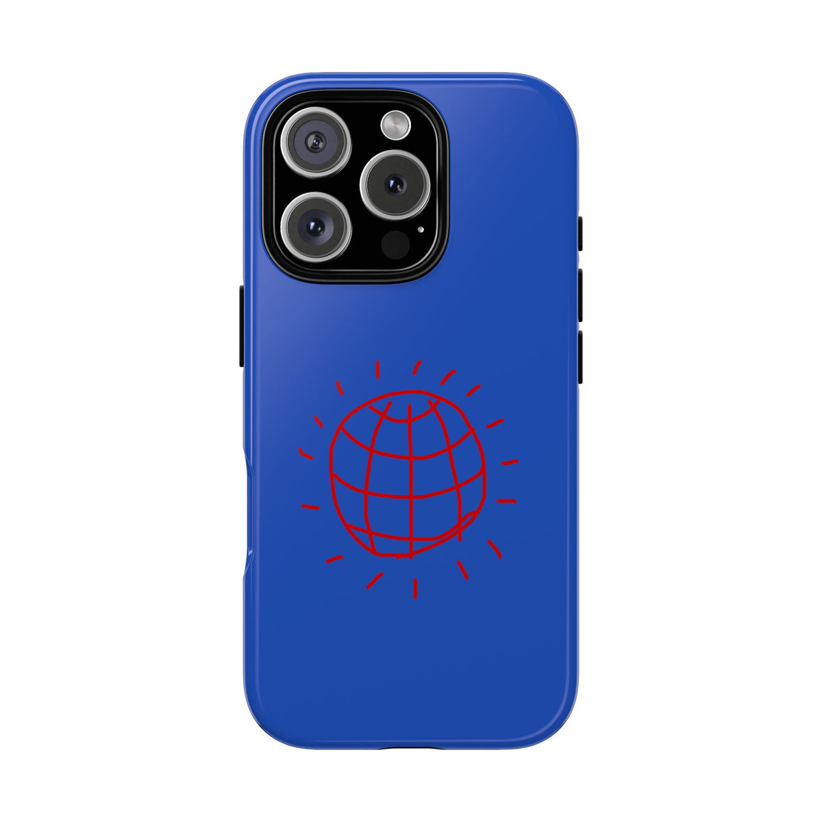 DISCO BALL Tough Phone Case BLUE