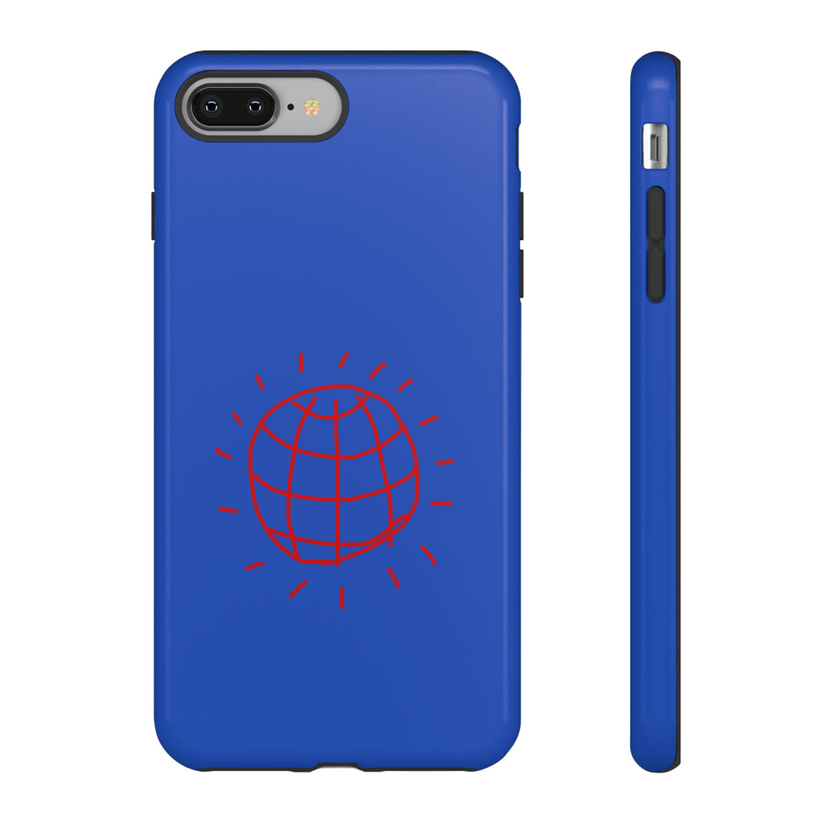 DISCO BALL Tough Phone Case BLUE