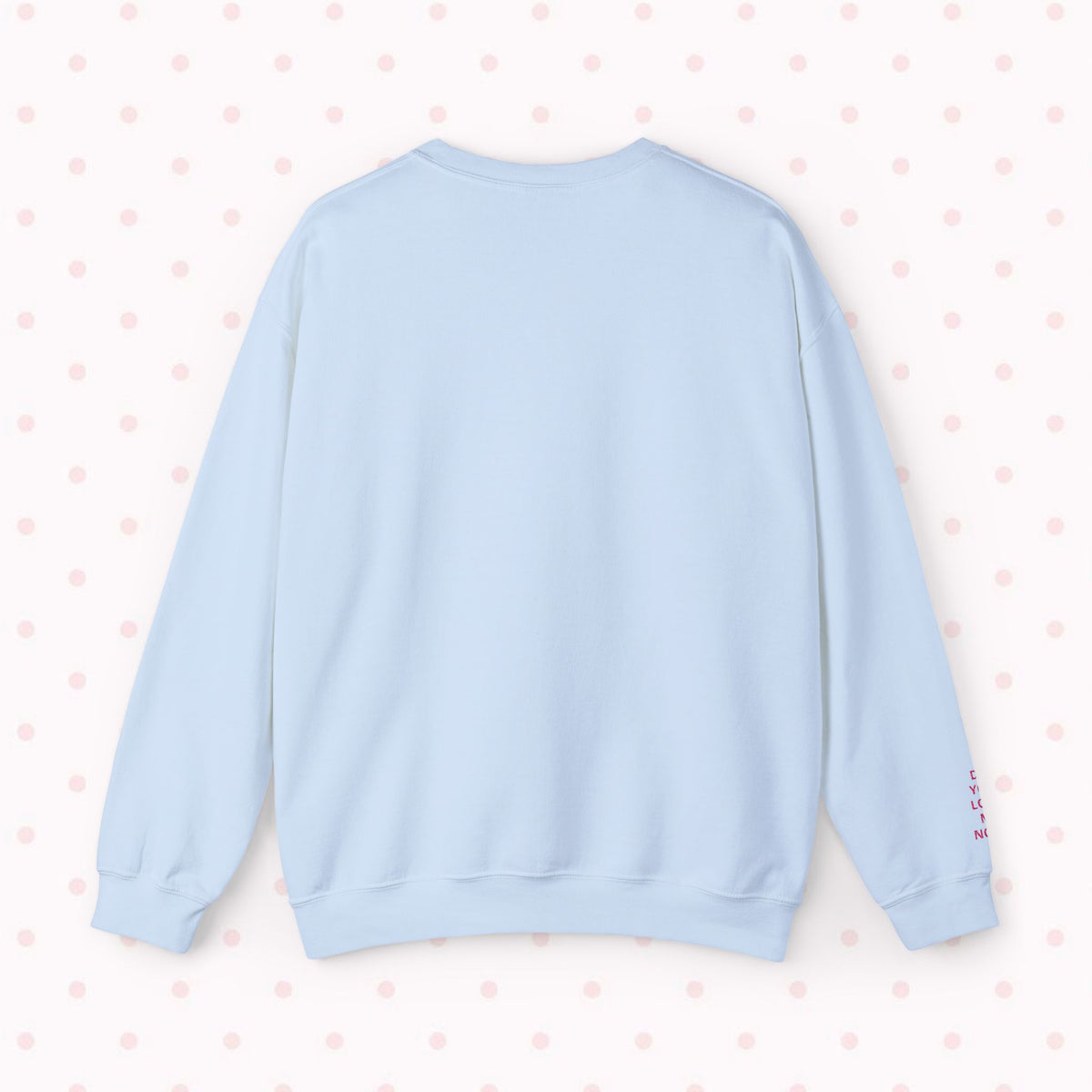 DISCO Heavy Blend™ Pink/Blue Embroidered Crewneck