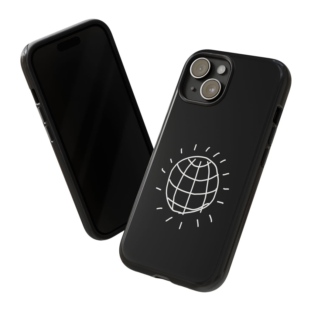 DISCO BALL Phone Case Tough BLACK