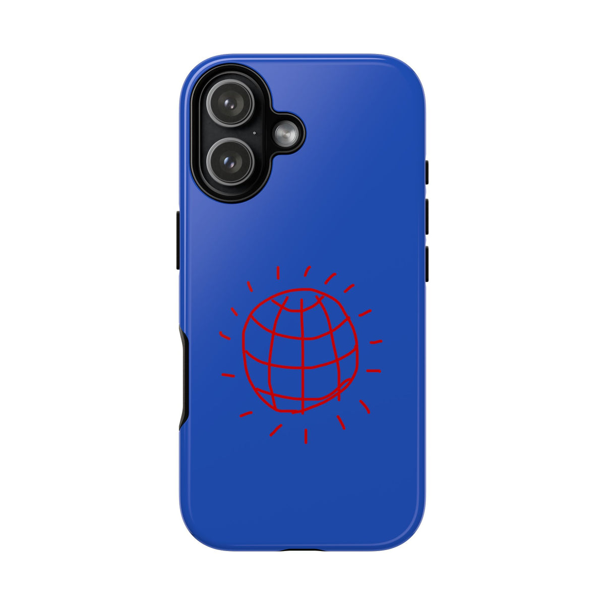 DISCO BALL Tough Phone Case BLUE