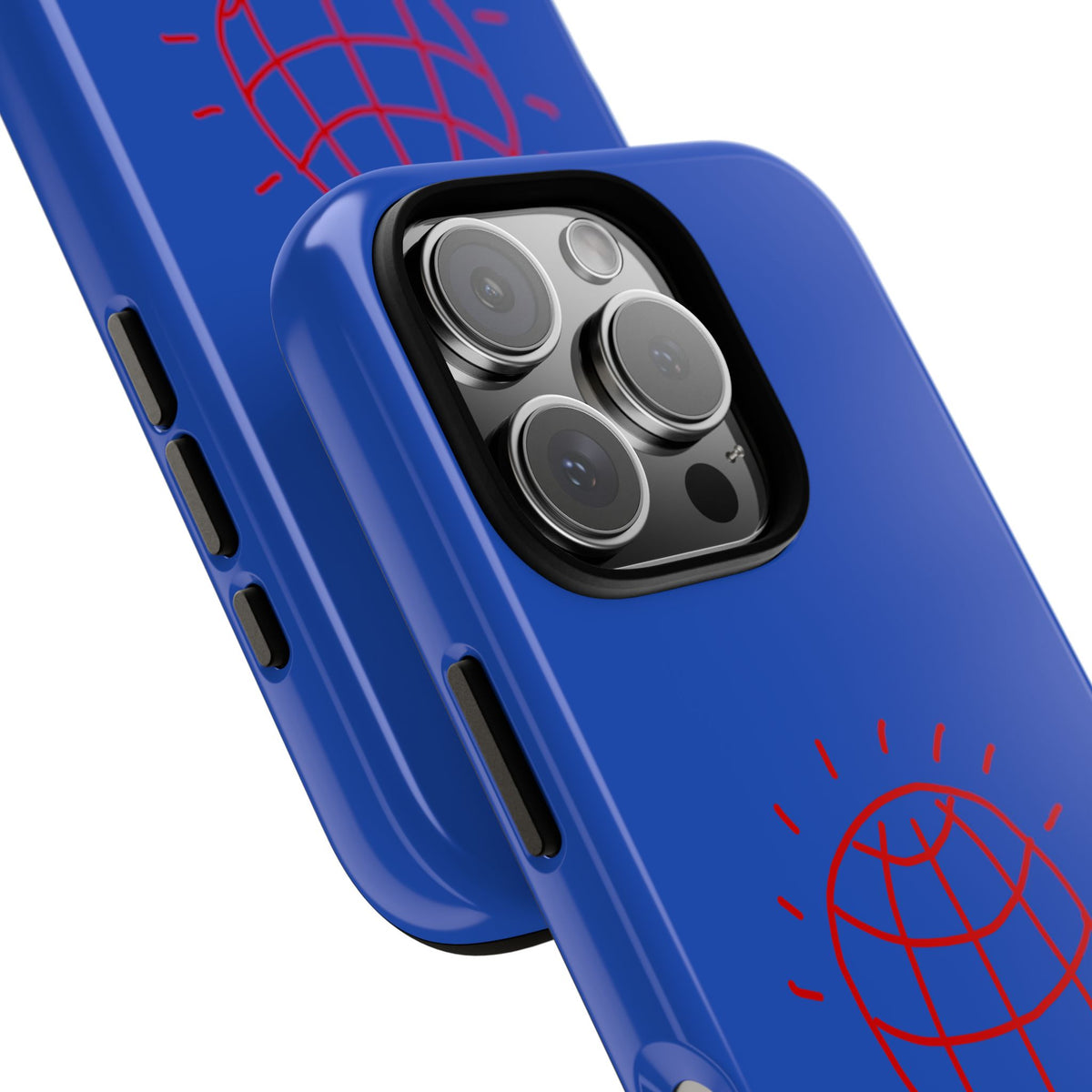 DISCO BALL Tough Phone Case BLUE