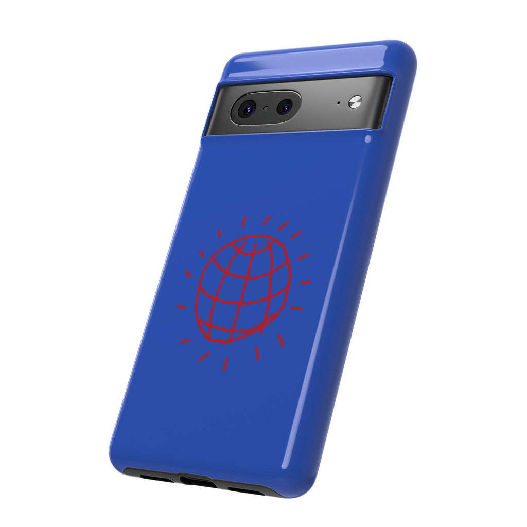 DISCO BALL Tough Phone Case BLUE