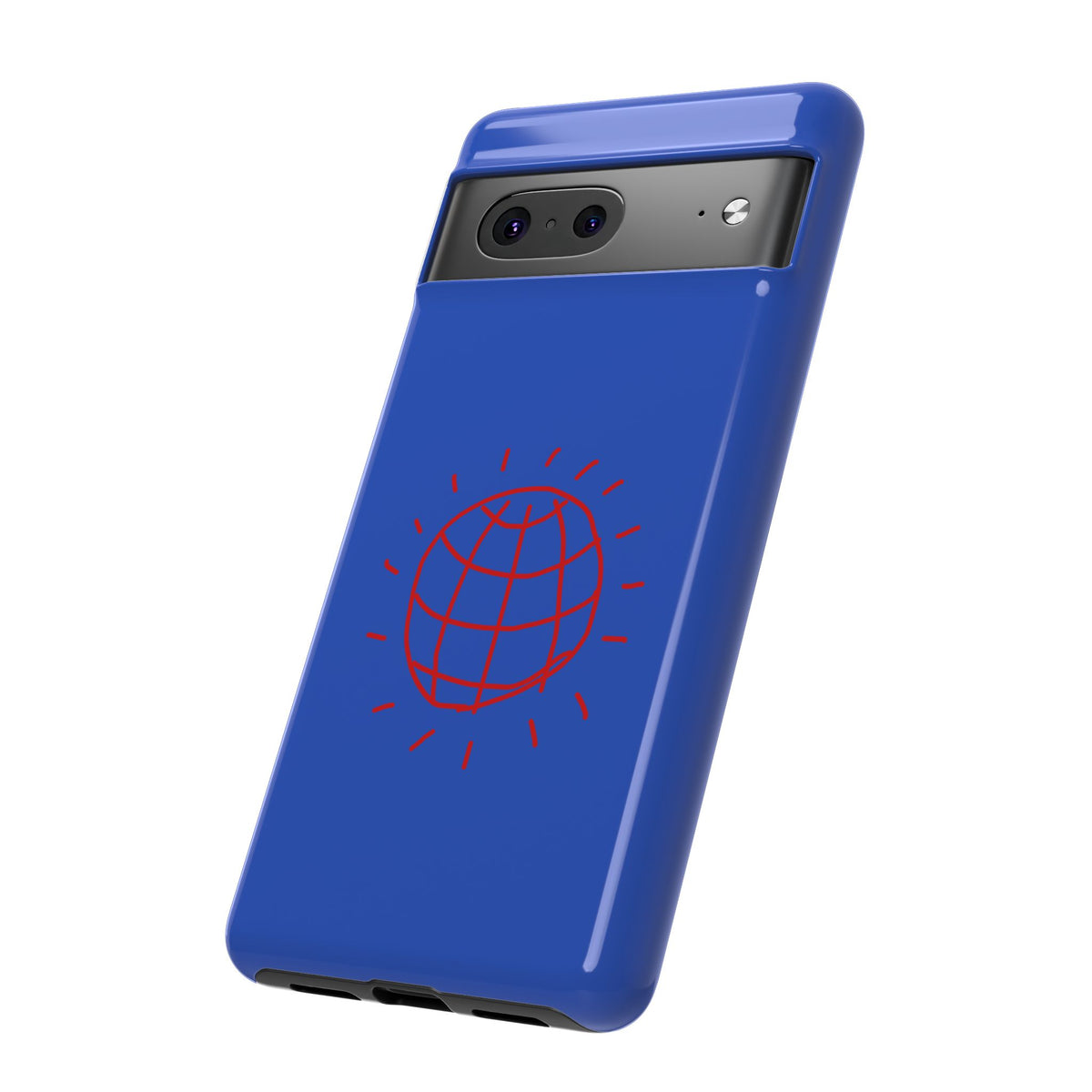 DISCO BALL Tough Phone Case BLUE