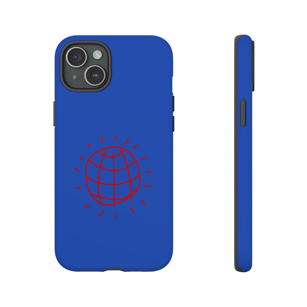 DISCO BALL Tough Phone Case BLUE