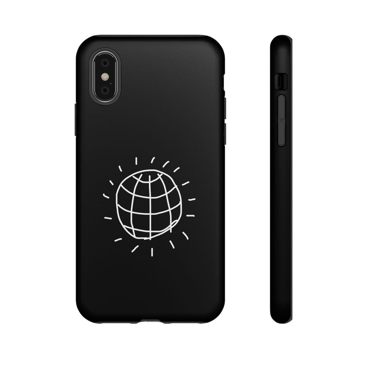 DISCO BALL Phone Case Tough BLACK