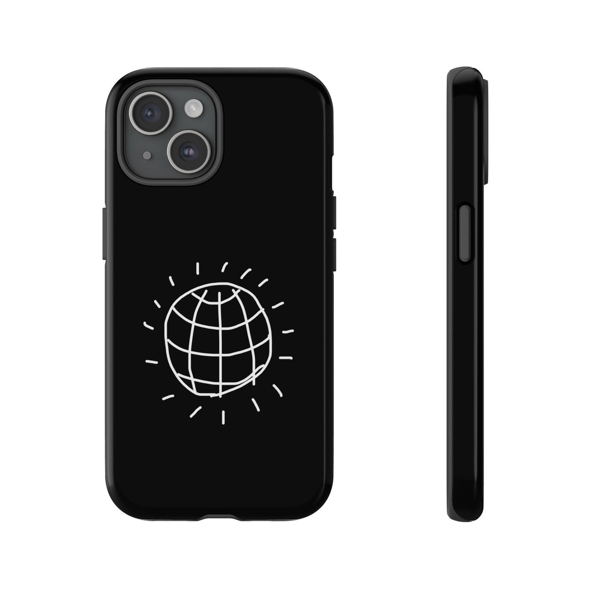 DISCO BALL Phone Case Tough BLACK