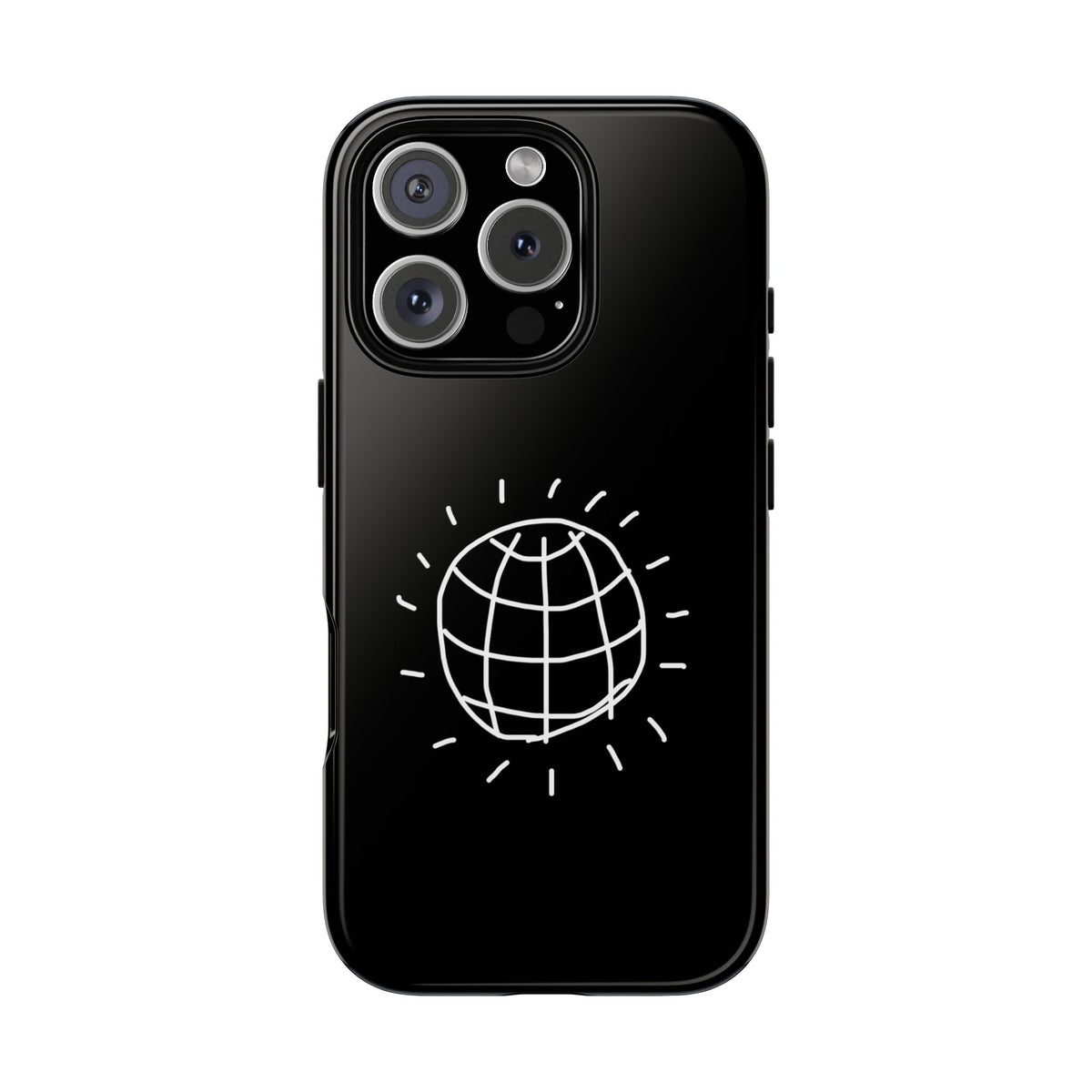 DISCO BALL Phone Case Tough BLACK