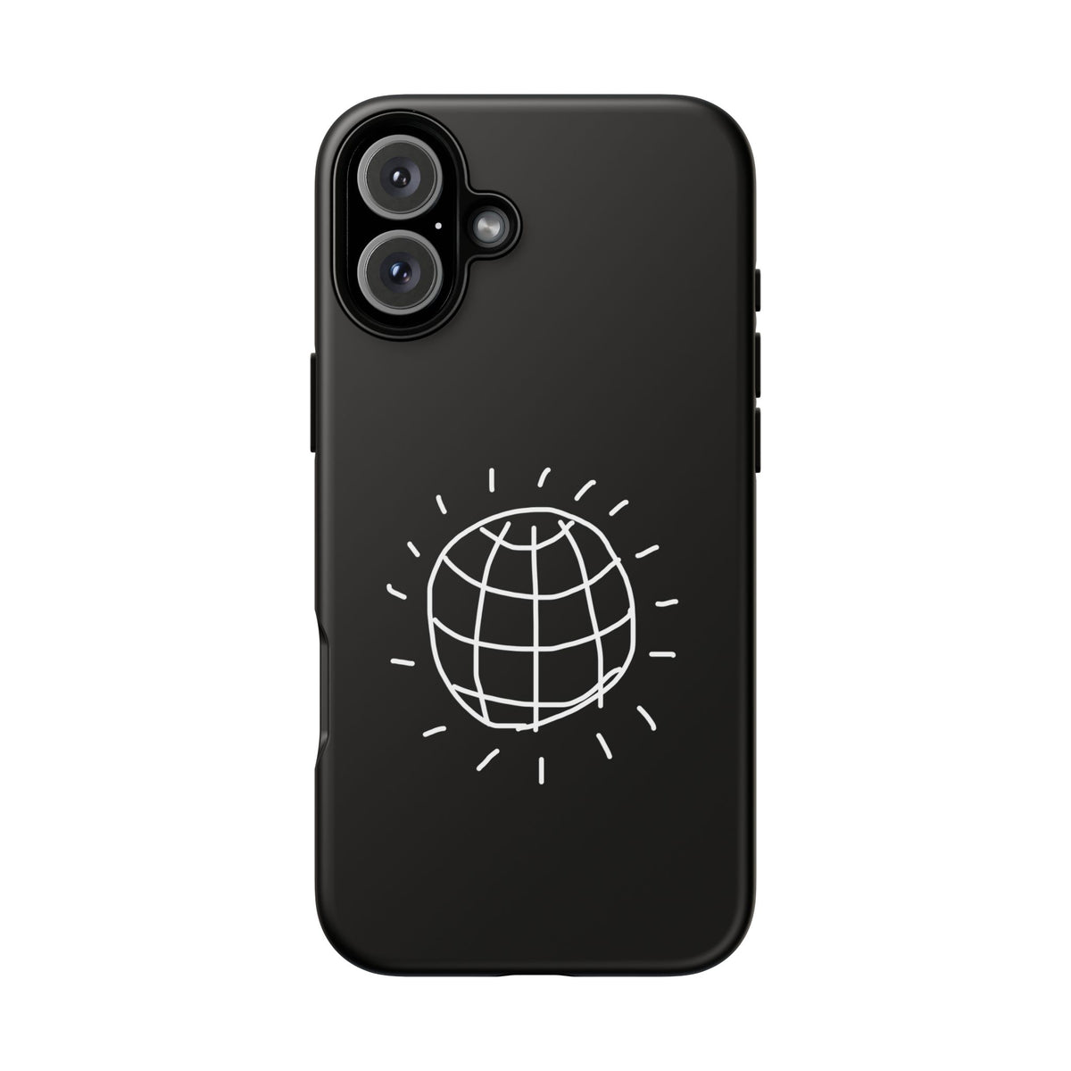 DISCO BALL Phone Case Tough BLACK