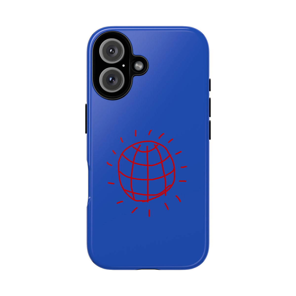 DISCO BALL Tough Phone Case BLUE